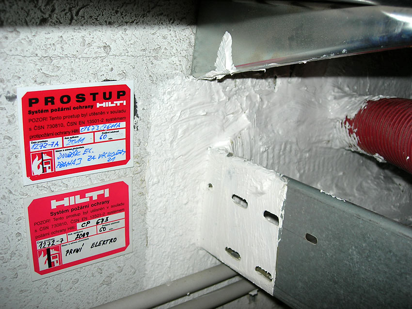 Protipožární ucpávky HILTI