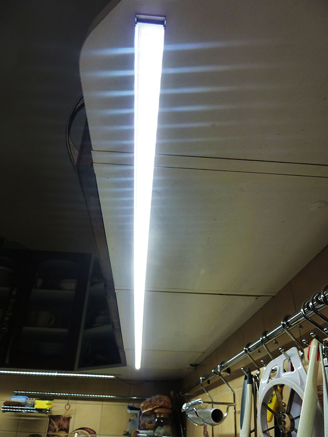 LED pásek 14,4W v kuchyňské lince
