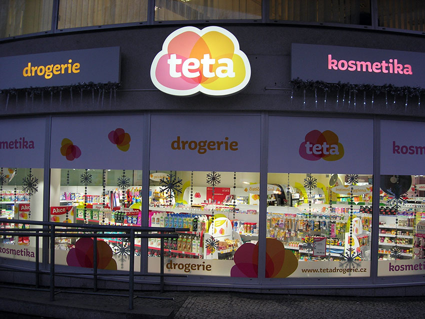 2014 - prodejna drogerie TETA - Praha Žižkov